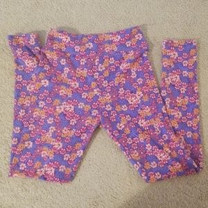 Lularoe Mommy and Me tween leggings